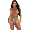 Leg Avenue - Ensemble De Trois Pièces Multicolore